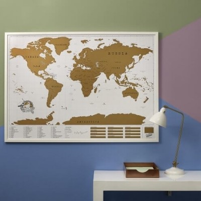 Podróżnicza Mapa Zdrapka - Świat XXL