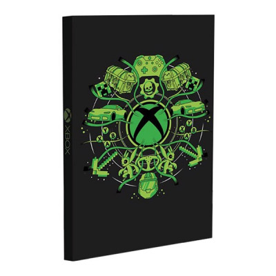 Xbox - świecący notatnik