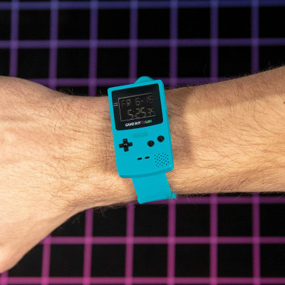 Game Boy - kolorowy zegarek