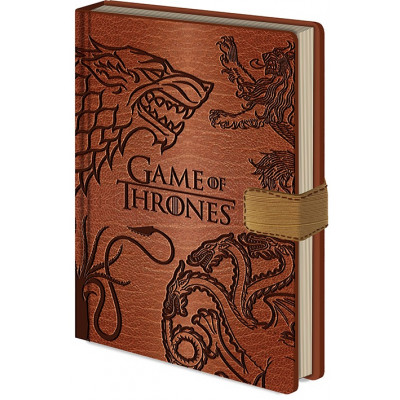 Game of Thrones - notatnik z herbem rodów