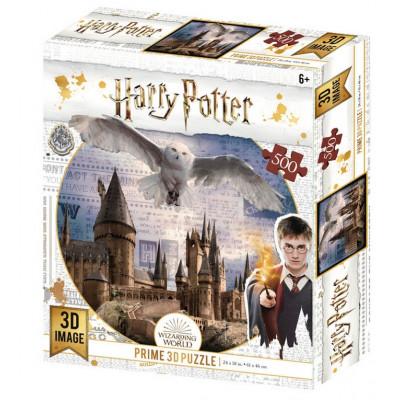 Harry Potter - 3D puzzle - Hedwiga i Hogwart - 500