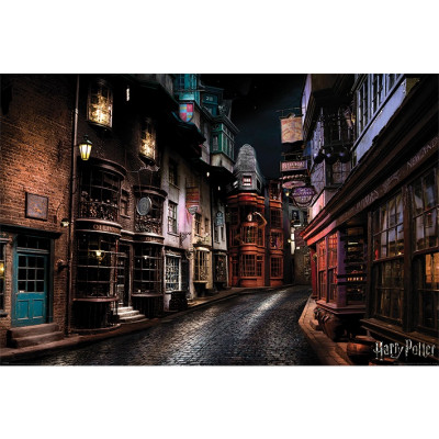 Harry Potter - plakat Ulica Pokątna