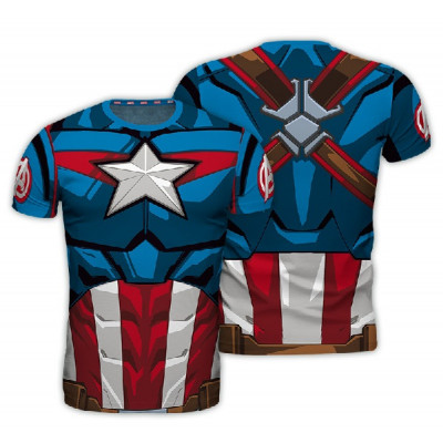 Marvel Avengers - koszulka Kapitan Ameryka 