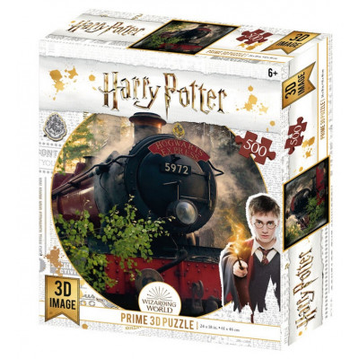 Harry Potter - 3D puzzle - pociąg do Hogwartu - 500