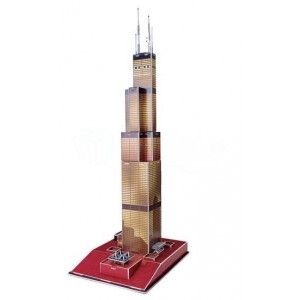 3D puzzle - Sears Tower