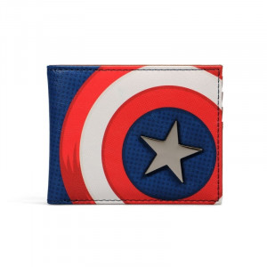 Kapitan Ameryka - portfel - tarcza 