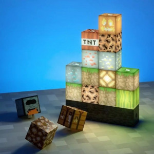 Minecraft - Lampka do układania bloków