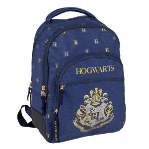 Harry Potter - plecak Hogwarts - niebieski
