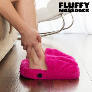 Fußmassage Hausschuhe - rosa