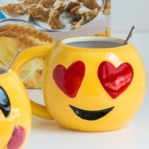 Emoji Becher 3D - Liebe