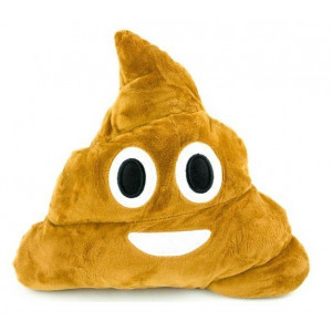 Poop Emoji Kissen - klassik