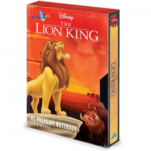 Der König der Löwen - Notizblock im VHS-Design