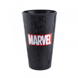 Marvel - Glas mit Marvel-Logo