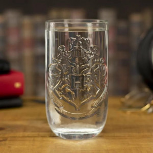 Harry Potter - geformtes Hogwarts Glas