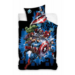 Marvel - posteľné obliečky - Avengers 160x200 - v2