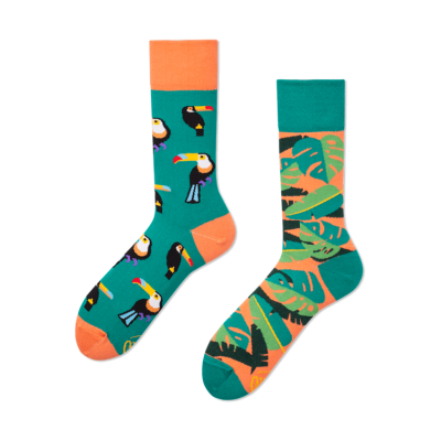 Veselé ponožky - Tropické teplo