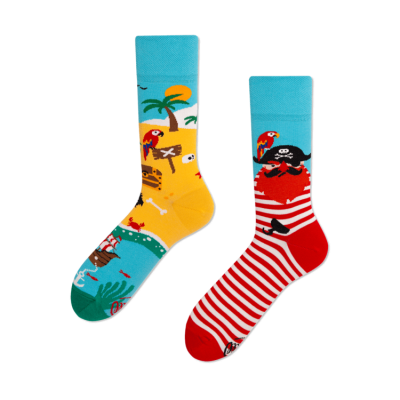 Veselé ponožky - Ostrov pirátů