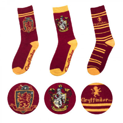 Harry Potter - ponožky - set 3 párů