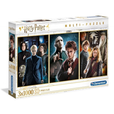 Harry Potter - sada puzzle - 3x1000