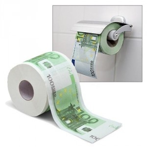 Toaletní papír euro