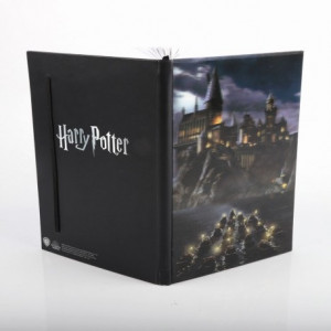 Harry Potter - 3D poznámkový blok Bradavice