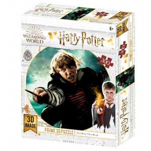 Harry Potter - 3D puzzle - Ron s hůlkou - 300