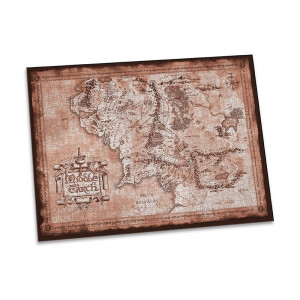 Pán prstenů - puzzle mapa Středozemě 1000