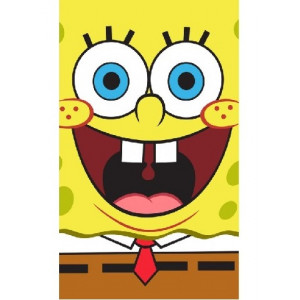 Sponge Bob - dětský ručník
