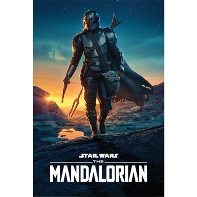 Mandalorian - poster Nightfall