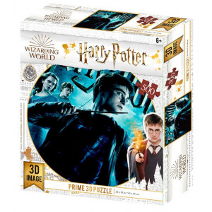 Harry Potter - 3D puzzle - Harry, Ron, Hermione și Dumbledore - 500