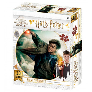Harry Potter - 3D puzzle - Harry cu bagheta - 300