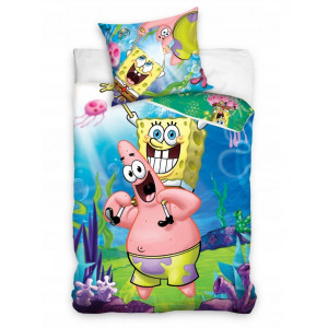 Sponge Bob - lenjerie de pat 140x200