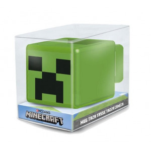 Minecraft - cană 3D Creeper