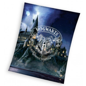 Harry Potter - pătură - Hogwarts nocturn