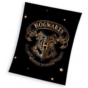 Harry Potter - pătură cu stema Hogwarts