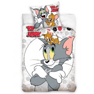 Tom și Jerry - lenjerie de pat 140x200