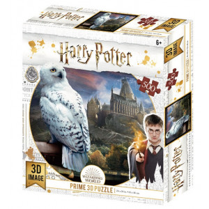 Harry Potter - 3D puzzle - bufnița Hedviga - 500