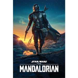 Mandalorian - poster Nightfall