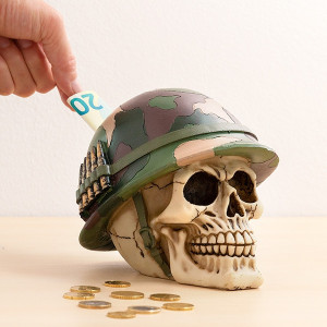 Pușculiță - Craniu de soldat