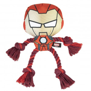 Marvel - jucărie pentru câine cu sfoară Iron Man