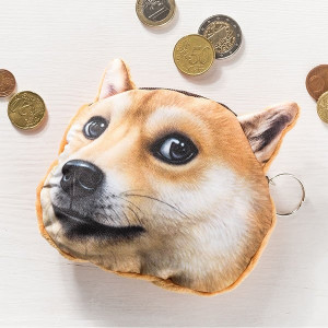 Portofel - câine Doge