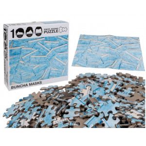 Puzzle - mască 1000