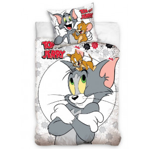Tom și Jerry - lenjerie de pat 160x200