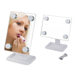 Oglindă cosmetică cu LED v2