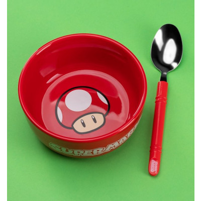 Super Mario - reggeliző szett