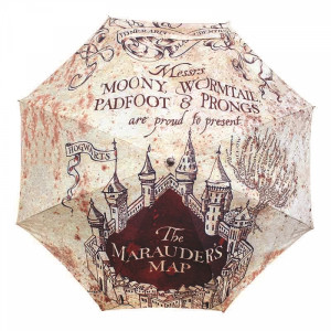 Harry Potter - Tekergők térképe esernyő XL