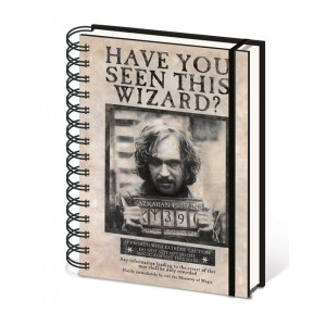 Harry Potter - jegyzetfüzet Sirius Black