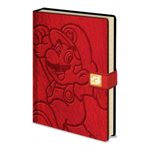 Super Mario - jegyzetfüzet - piros