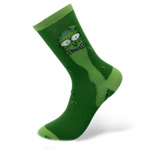 Rick és Morty - zöld zokni Rick