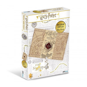 Harry Potter- puzzle Tekergők térképe - 1000 v2